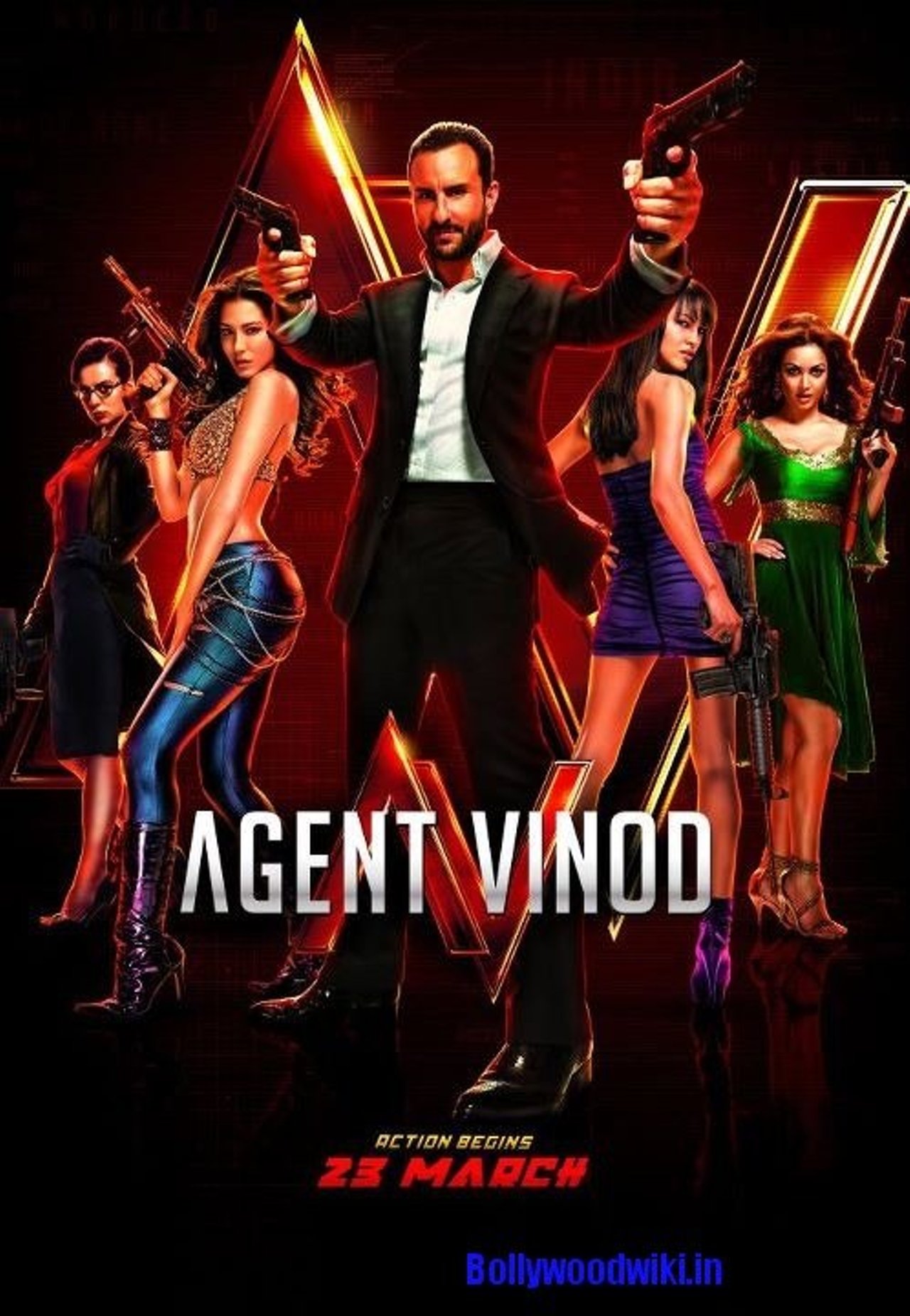 Агент Винод / Agent Vinod  (2012) DVDScreener