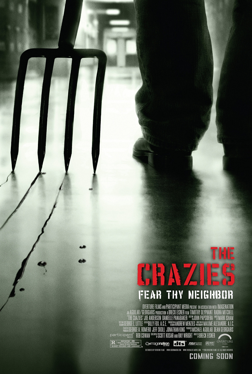 Безумцы / The Crazies (2010) DVDRip, BDRip, DVD5, BDRip 1080p, Blu-Ray