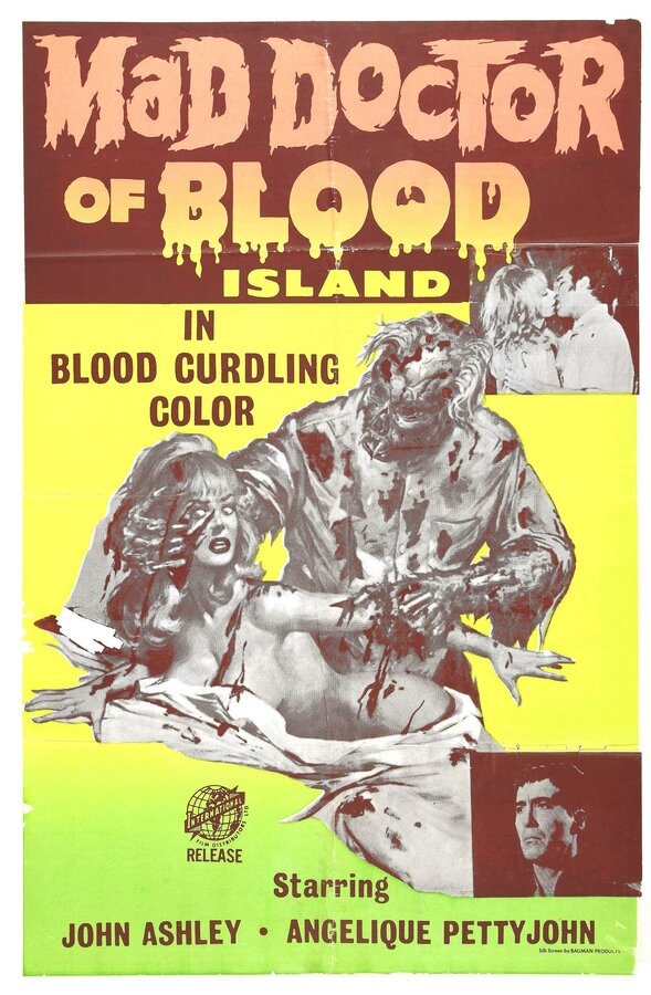 Безумный доктор с Кровавого острова / Mad Doctor of Blood Island  (1968) DVDRip