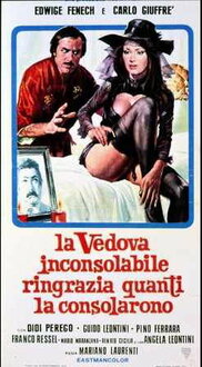 Безутешная вдова благодарит всех, кто утешит ее / La vedova inconsolabile ringrazia quanti la consolarono  (1973) DVDRip / ЛО