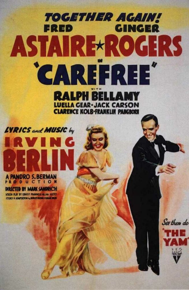 Беззаботная / Carefree  (1938) DVDRip