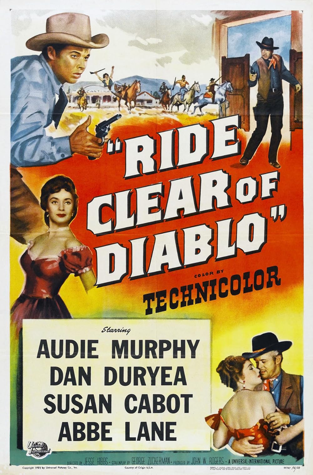 Держись подальше от Диабло / Ride Clear of Diablo  (1954) DVDRip