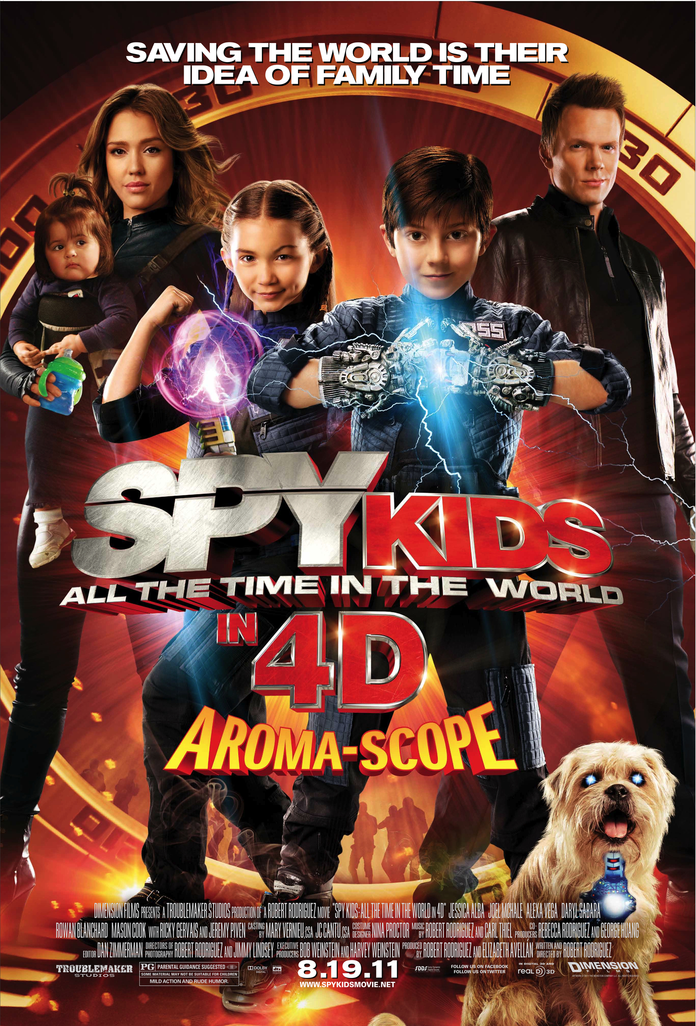 Дети шпионов 4D / Spy Kids: All the Time in the World in 4D  (2011) HDRip