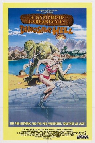 Дикарка-нимфоманка в аду у динозавров / A Nymphoid Barbarian in Dinosaur Hell  (1990) DVDRip