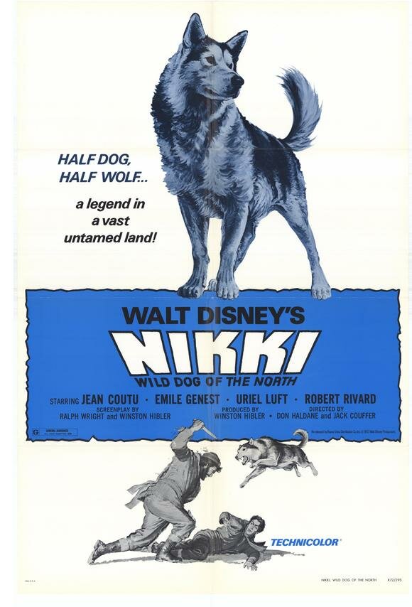 Дикий пес Севера / Nikki, Wild Dog of the North  (1961) DVDRip