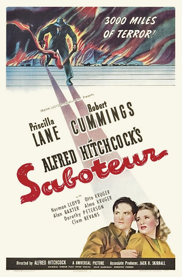 Диверсант / Saboteur  (1942) DVDRip