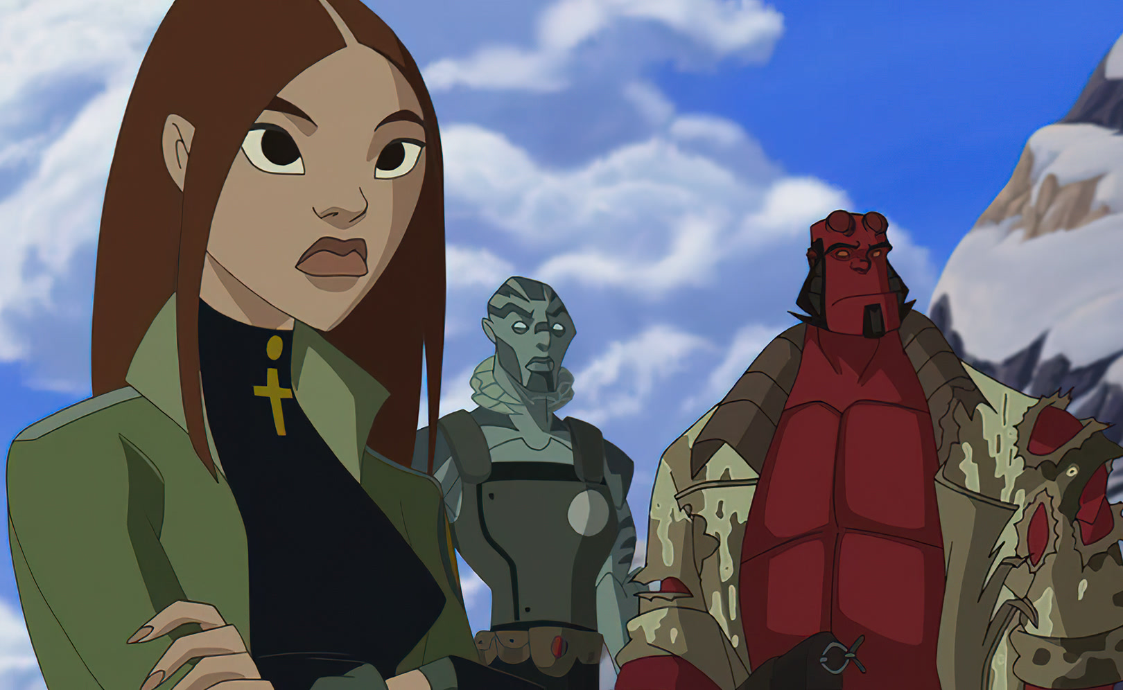 Хеллбой: Меч громов / Hellboy Animated: Sword of Storms  (2006) HDRip