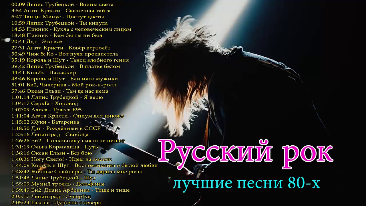 Хит-парад 80-х (Русский рок)  (2008) SATRip