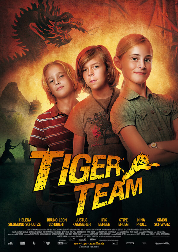 Команда Тигра и гора 1000 драконов / Tiger Team — Der Berg der 1000 Drachen  (2010) DVDRip / Д