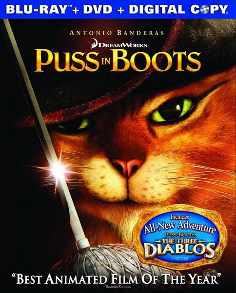 Кот в сапогах / Puss in Boots  (2011) CamRip