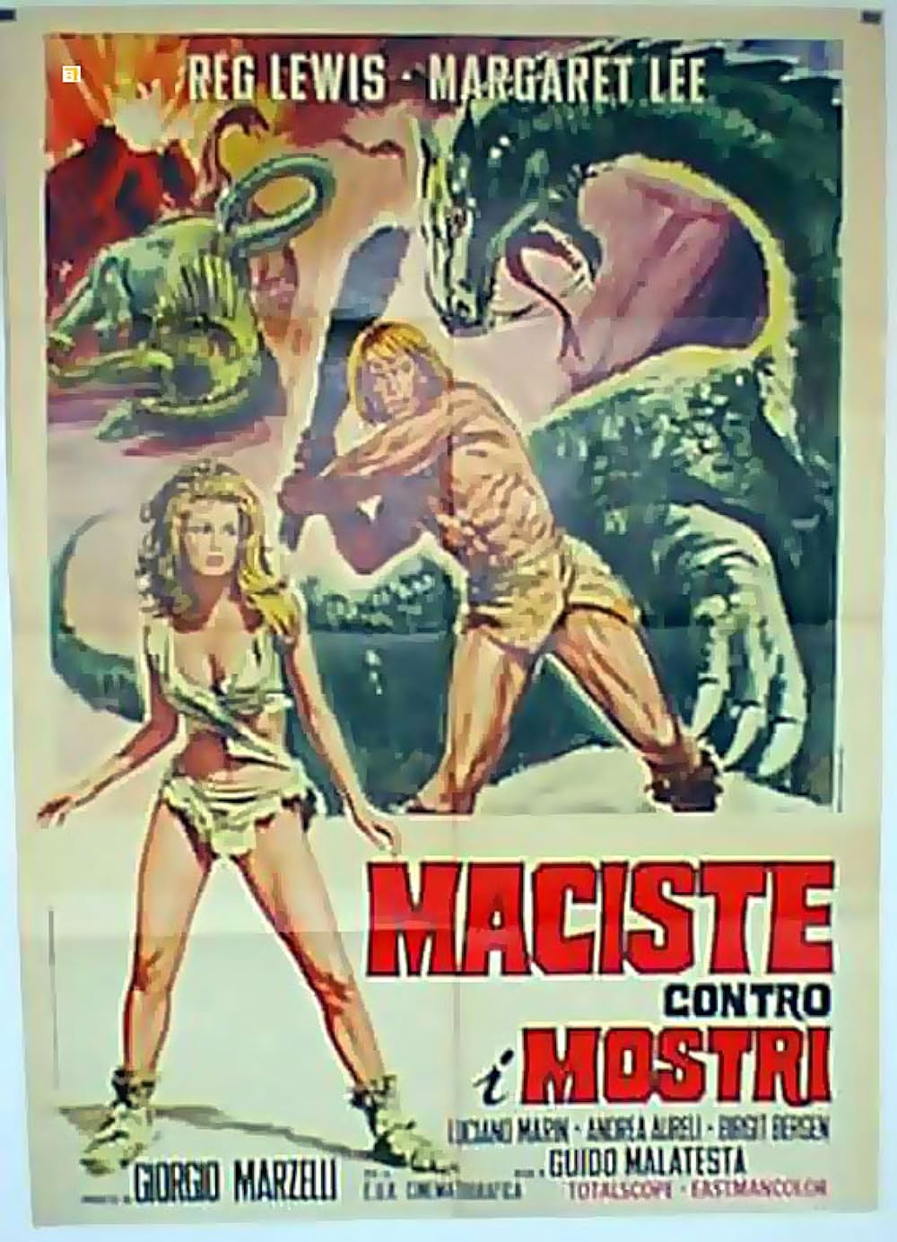 Мацист против монстров / Maciste contro i mostri  (1962) DVDRip / Суб