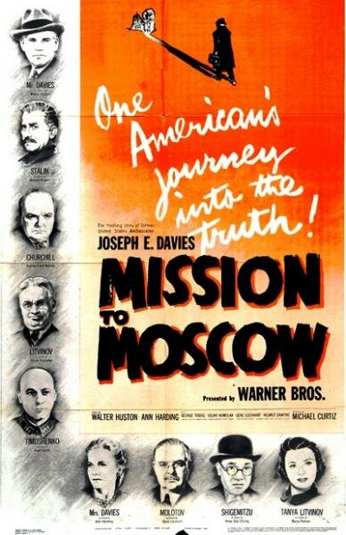 Миссия в Москву / Mission to Moscow  (1943) DVDRip