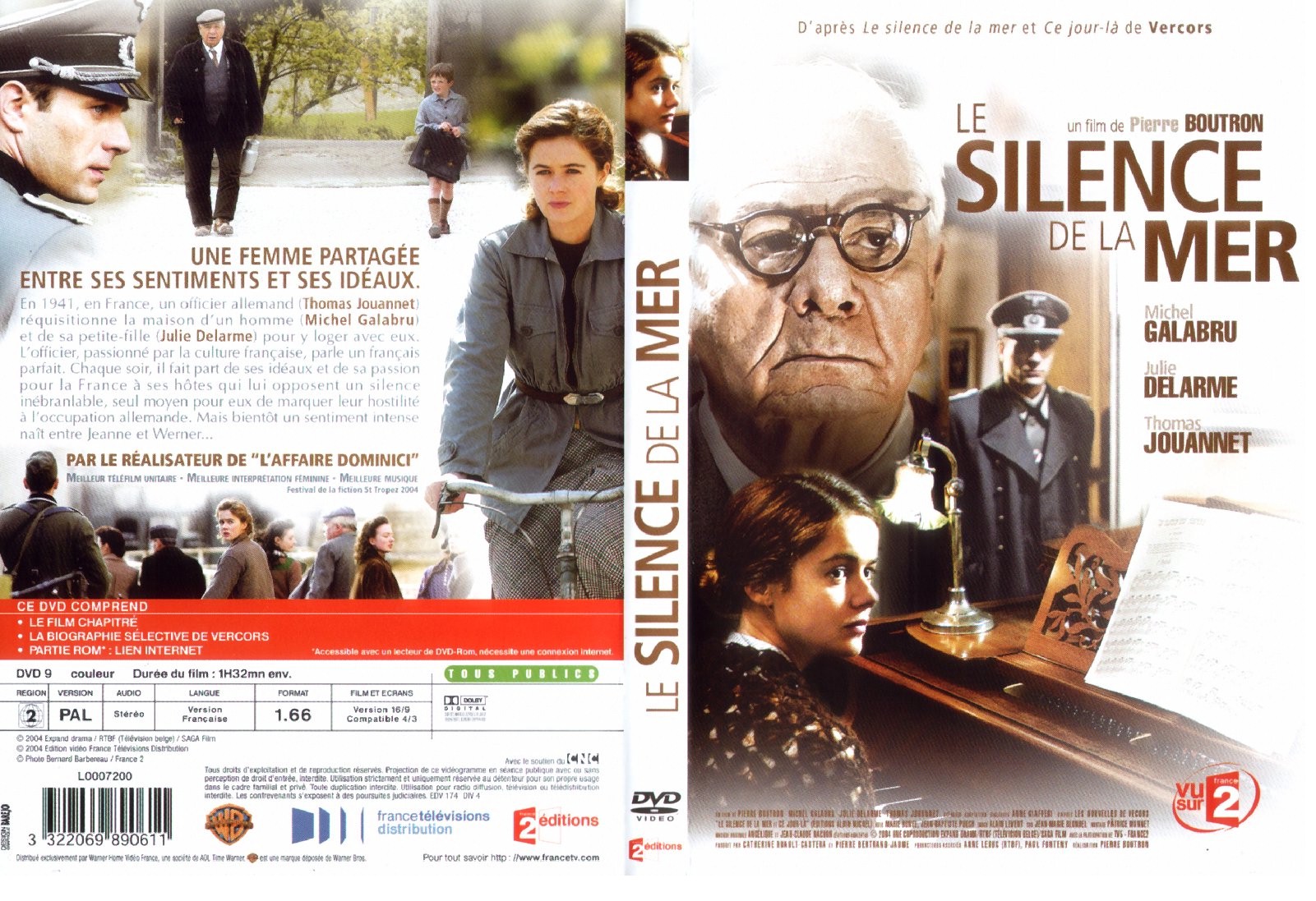 Молчание моря / Le silence de la Mer  (1949) DVDRip