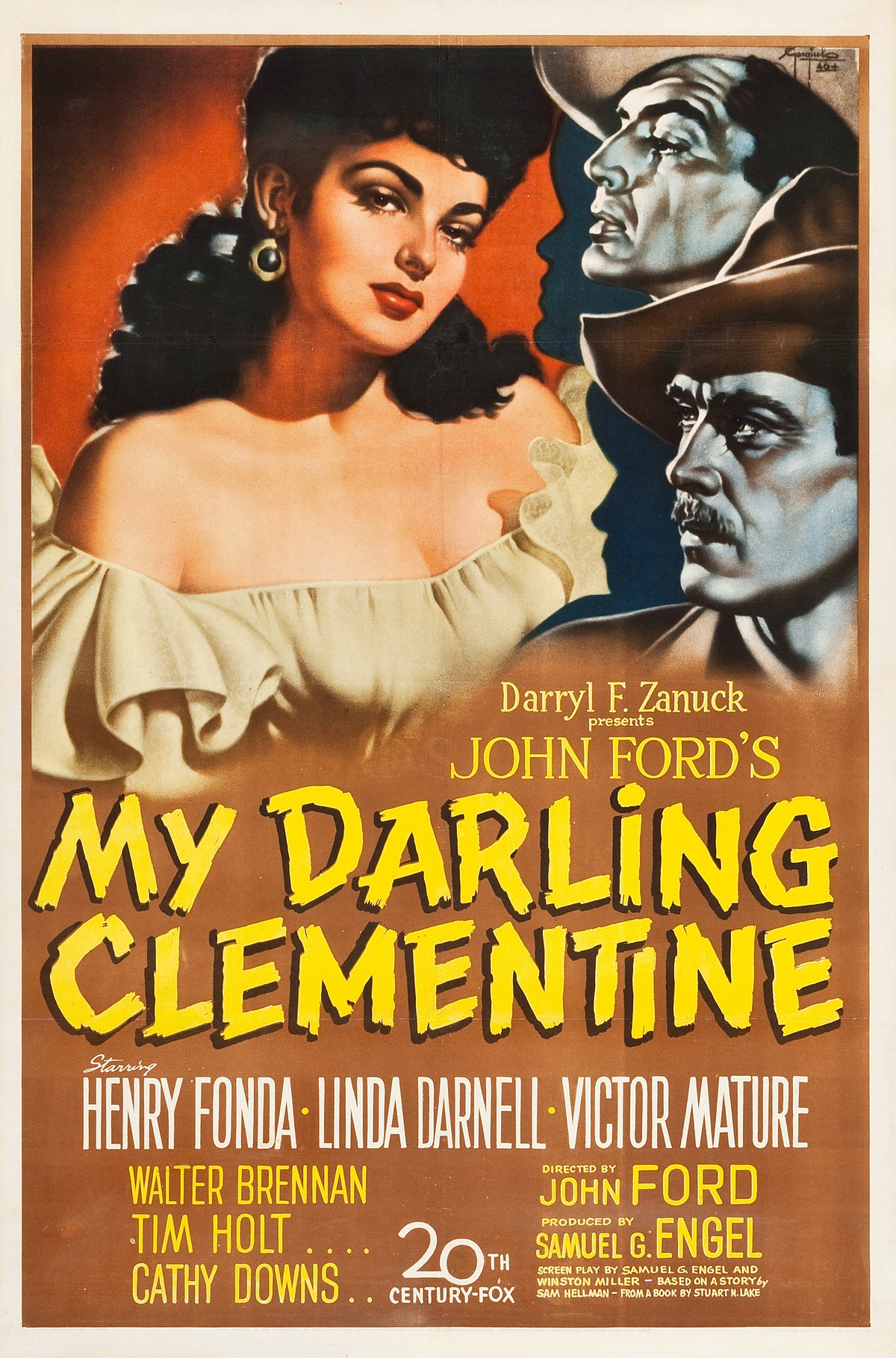 Моя дорогая Клементина / My Darling Clementine  (1946) DVDRip