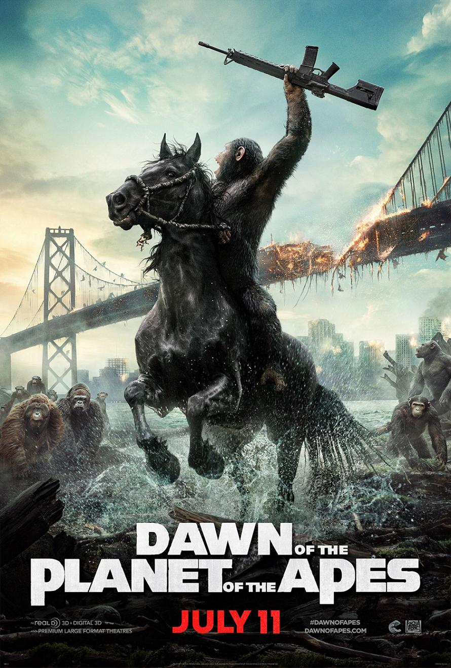 Планета обезьян: Революция / Dawn of the Planet of the Apes  (2014) WEB-DLRip-AVC