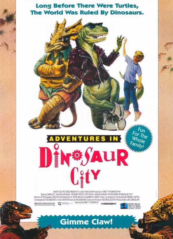 Приключения в городе динозавров / Adventures in Dinosaur City  (1992) VHSRip