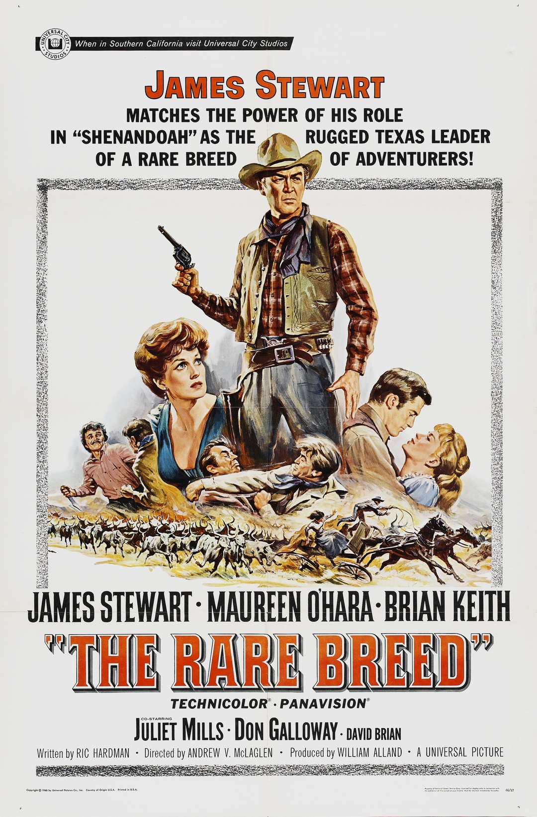 Редкая порода / The Rare Breed  (1966) DVDRip