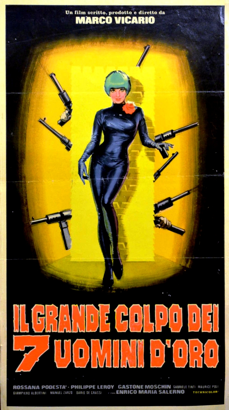 Семь золотых мужчин наносят ответный удар / Il grande colpo dei 7 uomini d’oro  (1966) DVDRip/ЛО