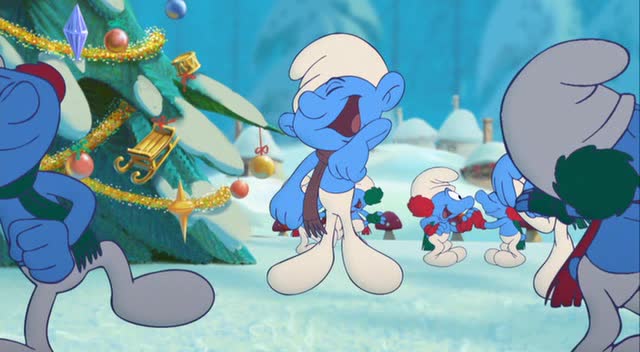 Смурфики: Рождественский гимн / The Smurfs: A Christmas Carol  (2011) DVDRip