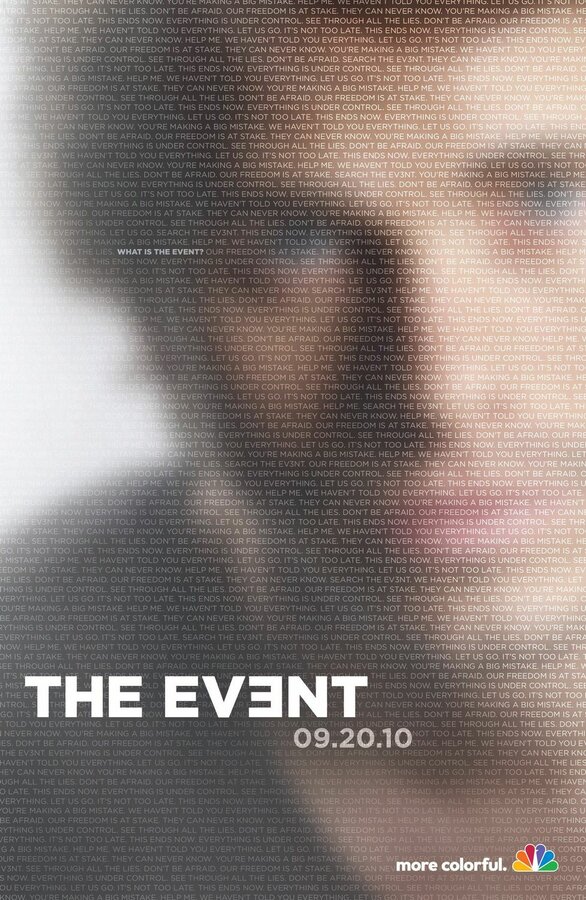 Событие / The Event (Сезон 01)(22х22) (2010-2011) HDRip