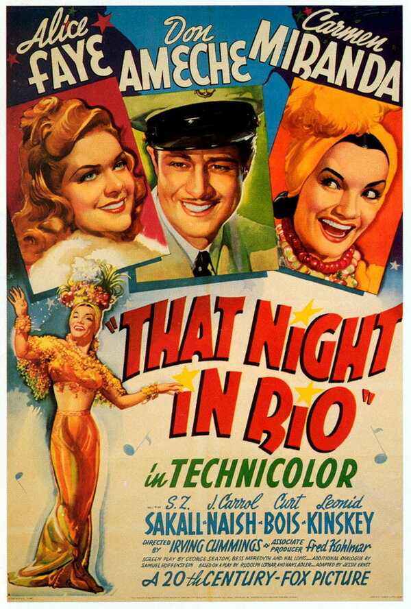 Та ночь в Рио / That Night in Rio  (1941) DVDRip