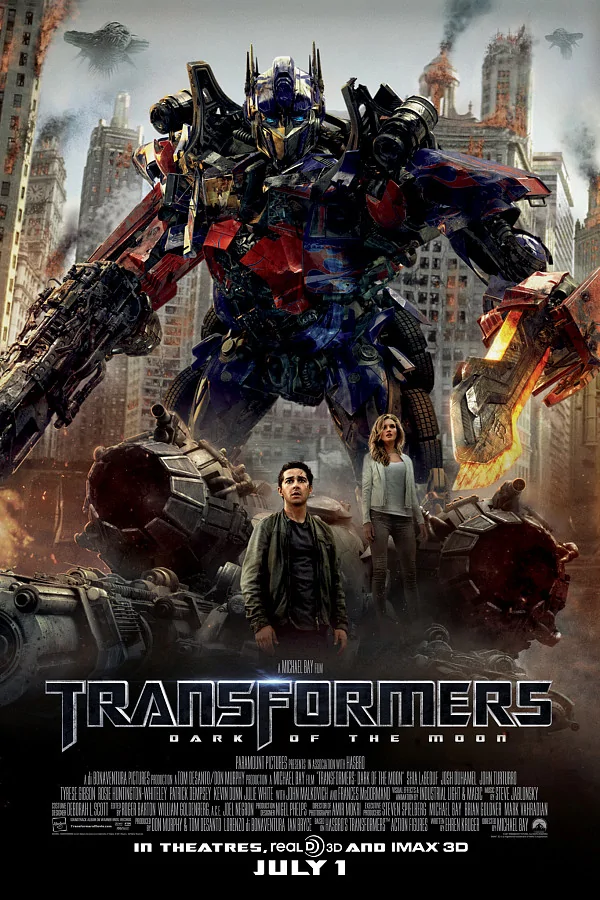 Трансформеры 3: Тёмная сторона Луны / Transformers: Dark of the Moon  (2011) BDRip