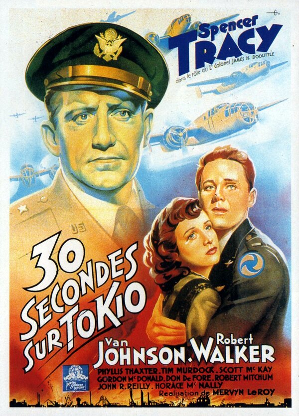 Тридцать секунд над Токио / Thirty Seconds Over Tokyo  (1944) DVDRip