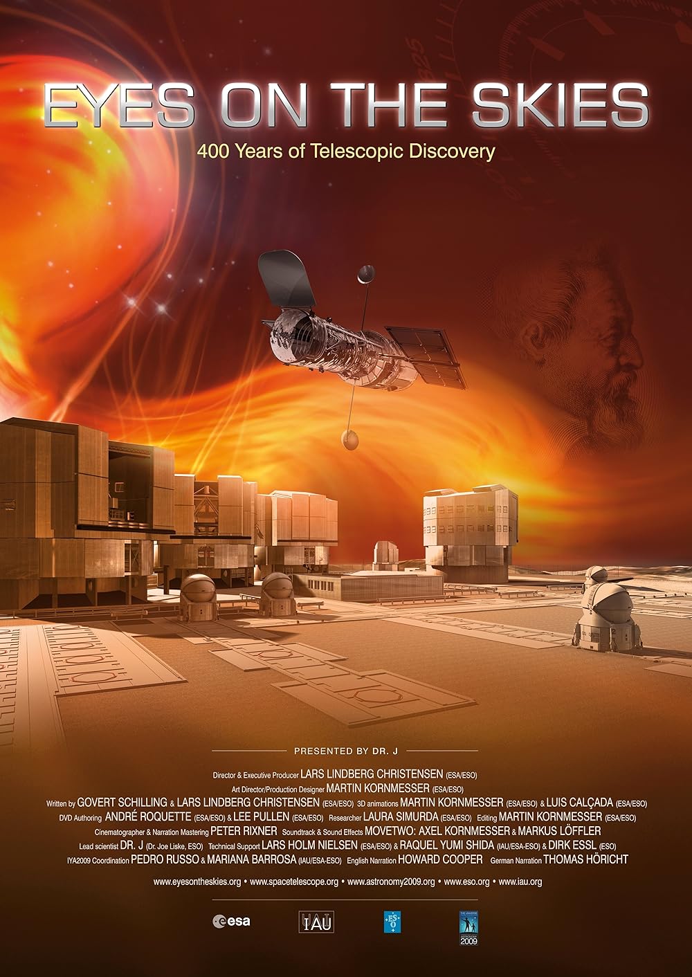 Взгляд в небеса. 400 лет телескопических открытий / Eyes on the Skies. 400 years of Telescopic Discovery  (2008) HDRip