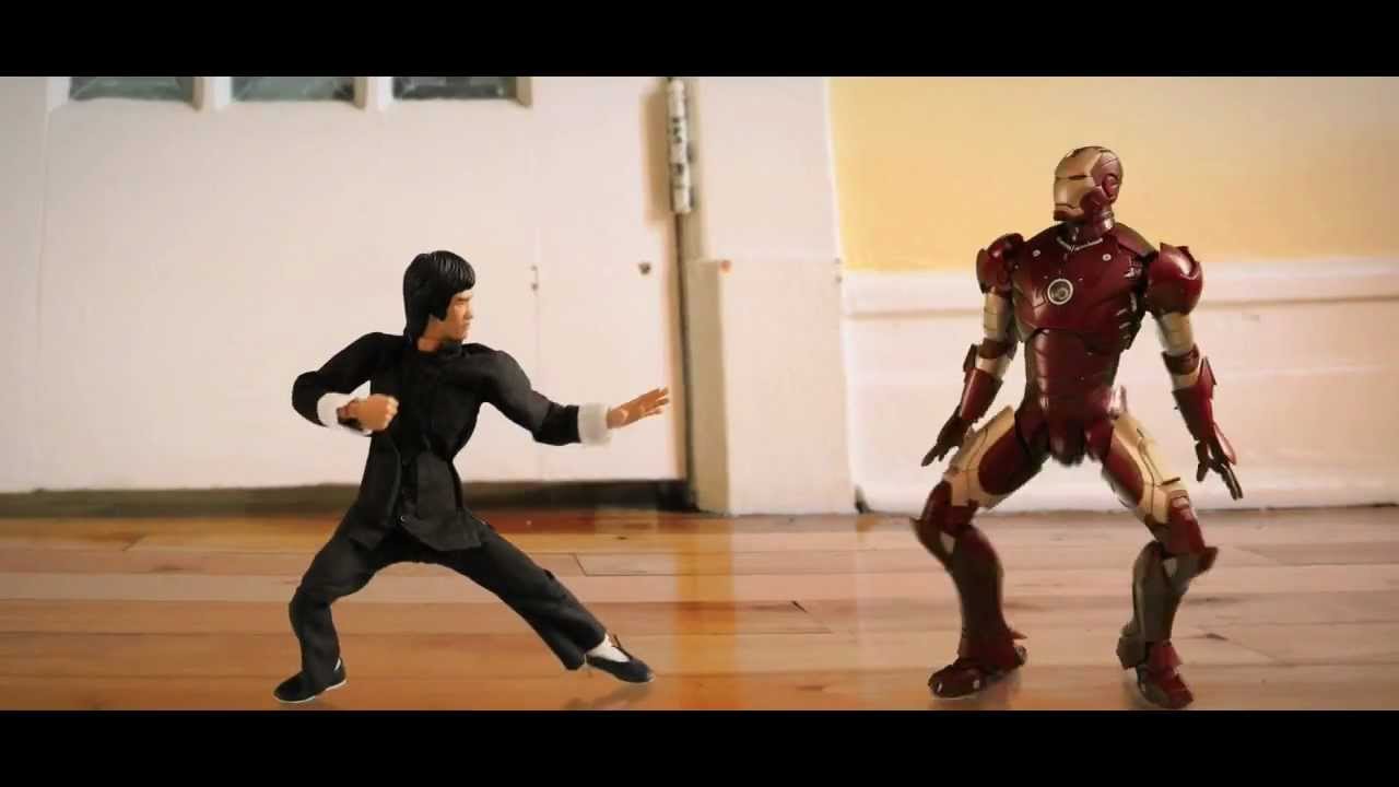Железный человек против Брюса Ли / Iron Man vs Bruce Lee  (2009) HDTV