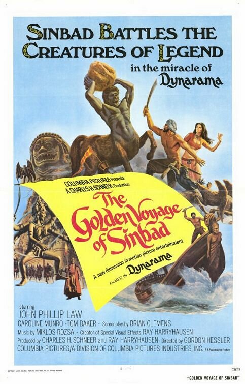 Золотое путешествие Синбада / The Golden Voyage of Sinbad  (1973) BDRip 1080p