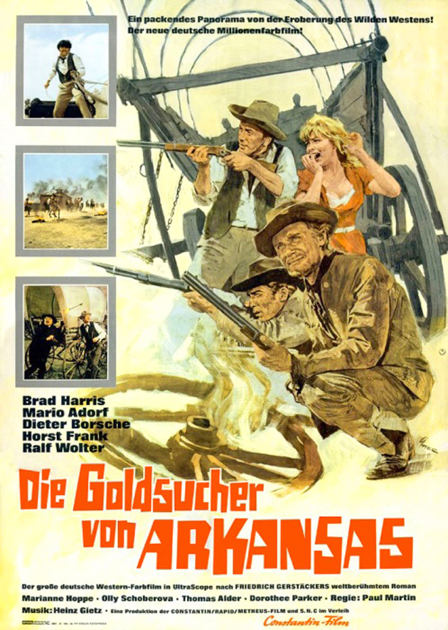 Золотоискатели Арканзаса / Die Goldsucher von Arkansas  (1964) DVDRip