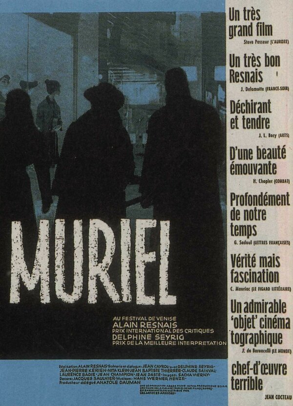 Мюриэль, или Время возвращения / Muriel ou Le temps d’un retour  (1963) DVDRip