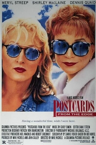 Открытки с края бездны / Postcards From The Edge  (1990) HDTVRip 720p