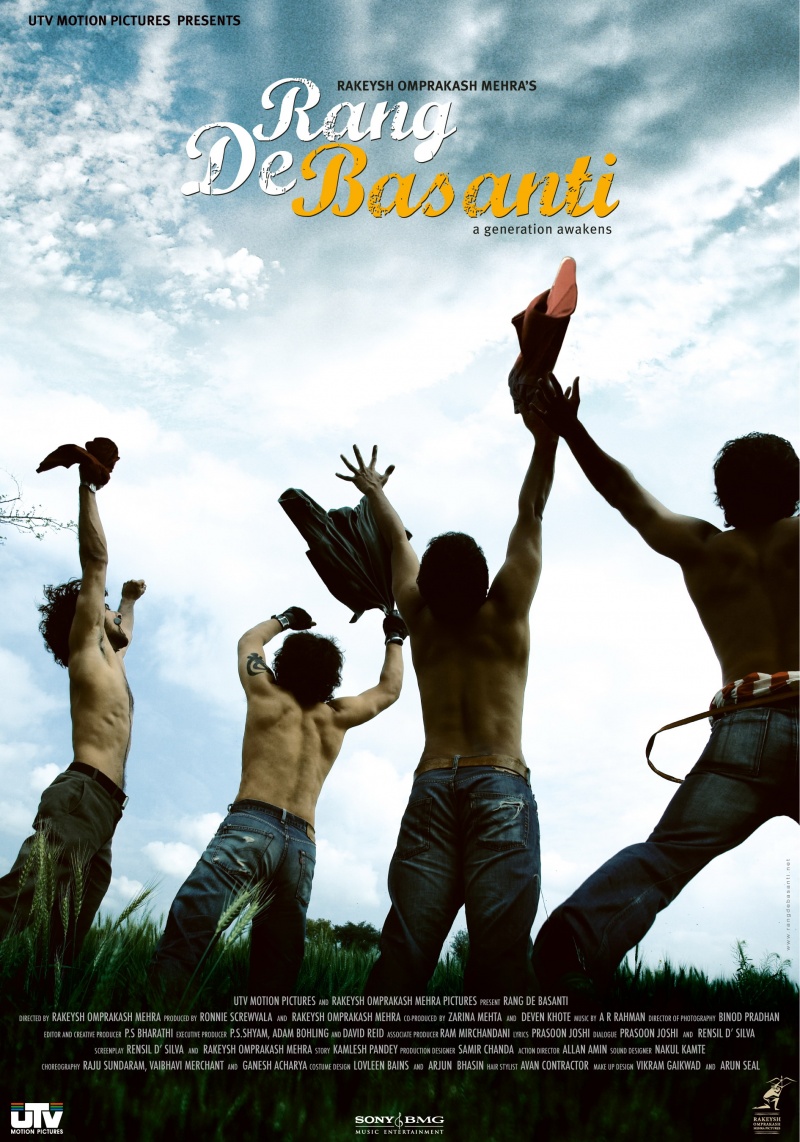 Цвет шафрана / Rang De Basanti  (2006) HDRip (ПМ)