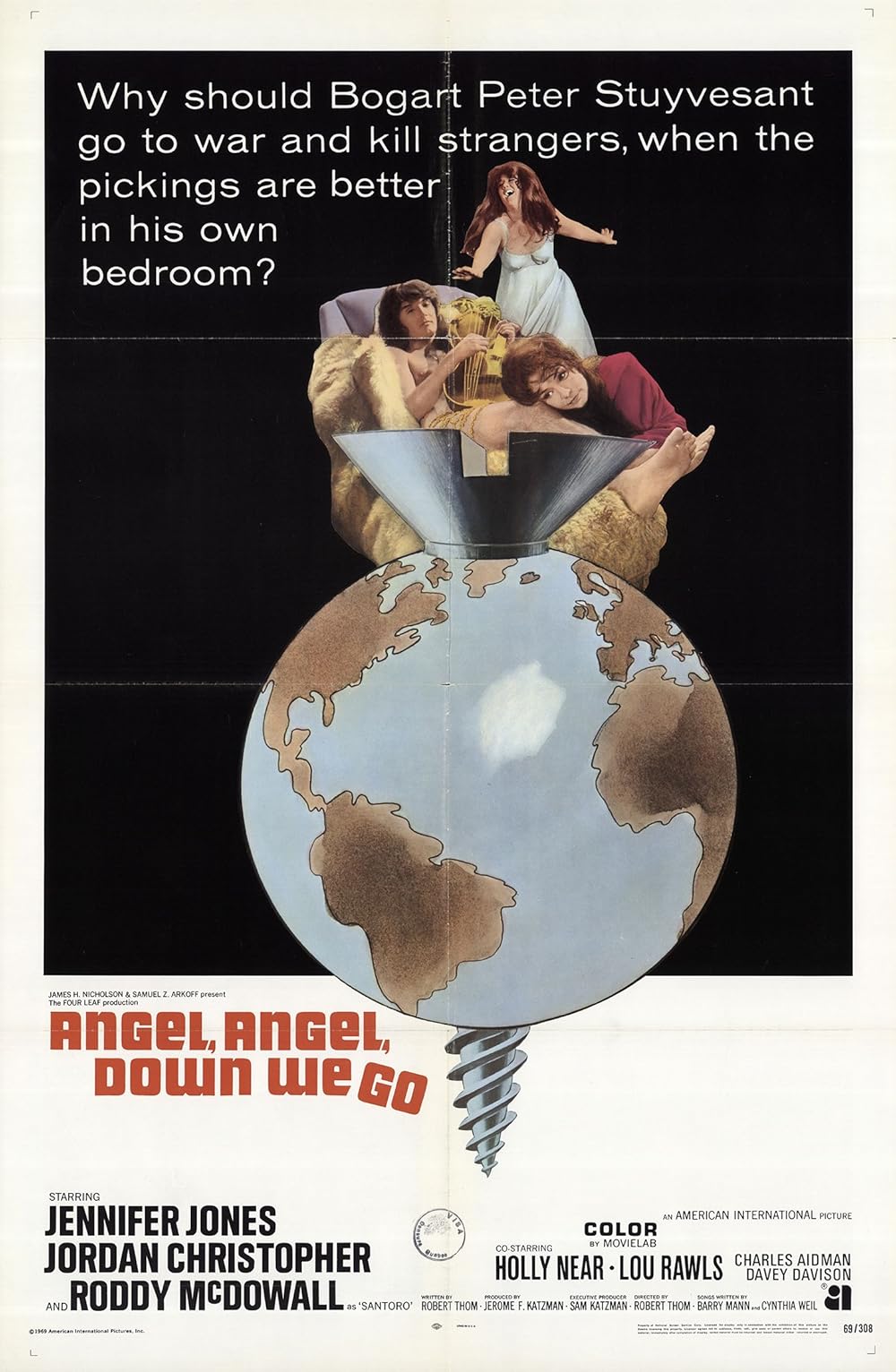 Ангел, ангел, вниз мы идем / Angel, Angel, Down We Go  (1969) HDTV 1080i